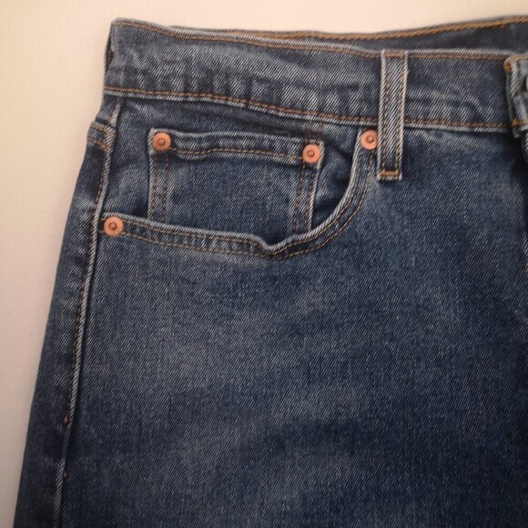 Levi's 512 Men's Size 32 Waist Medium Wash Slim Fit Blue Jeans - Picture 5 of 13